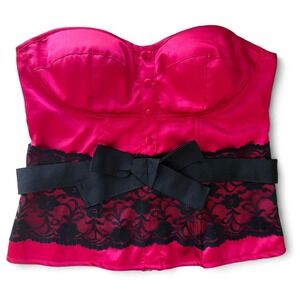 Y2K Charlotte Russe Whimsigoth Corset Top